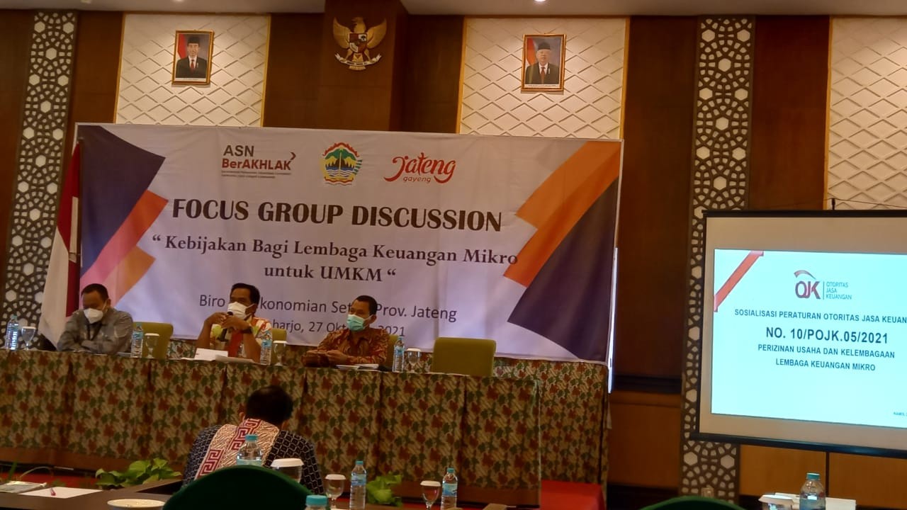 FGD Kebijakan Bagi Lembaga Keuangan Mikro Untuk UMKM