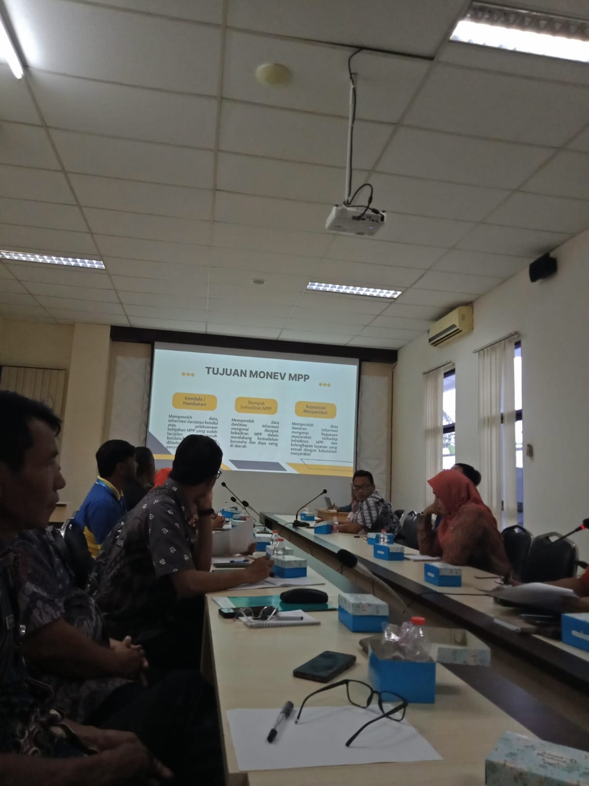 Dinas KUKMP Hadiri Rapat Evaluasi Penyelenggaraan Mall Pelayanan Publik (MPP) Purworejo