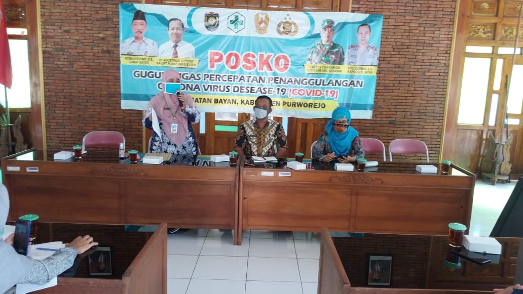 Sosialisasi Jaring Pengaman Ekonomi Bansos Bahan Baku Produksi di Kecamatan Butuh, Kutoarjo, Bayan, dan  Banyuuurip