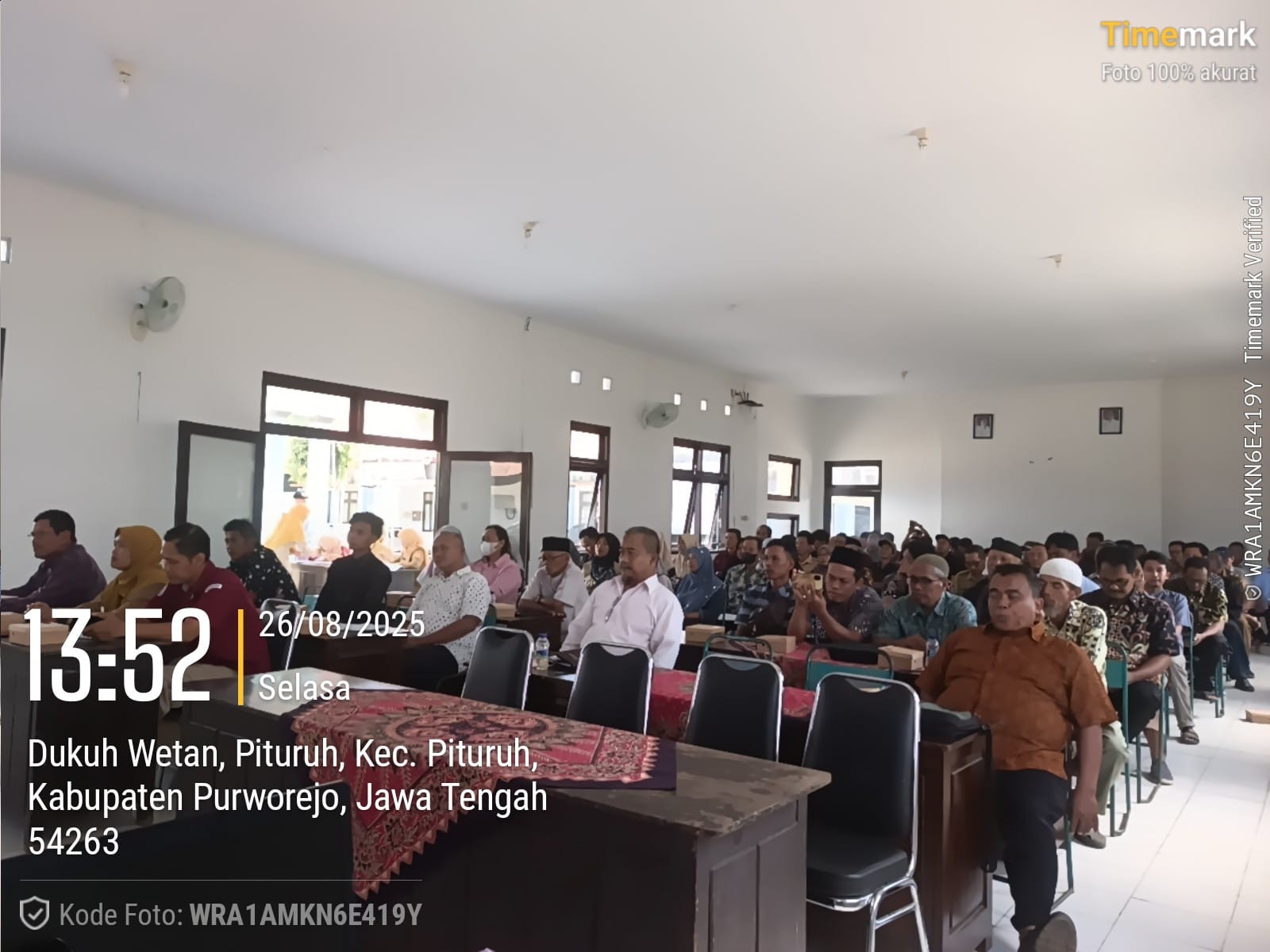 Kegiatan Rapat Koordinasi dan Pembekalan Pengurus dan Pengawas KDMP Wilayah Kecamatan Pituruh