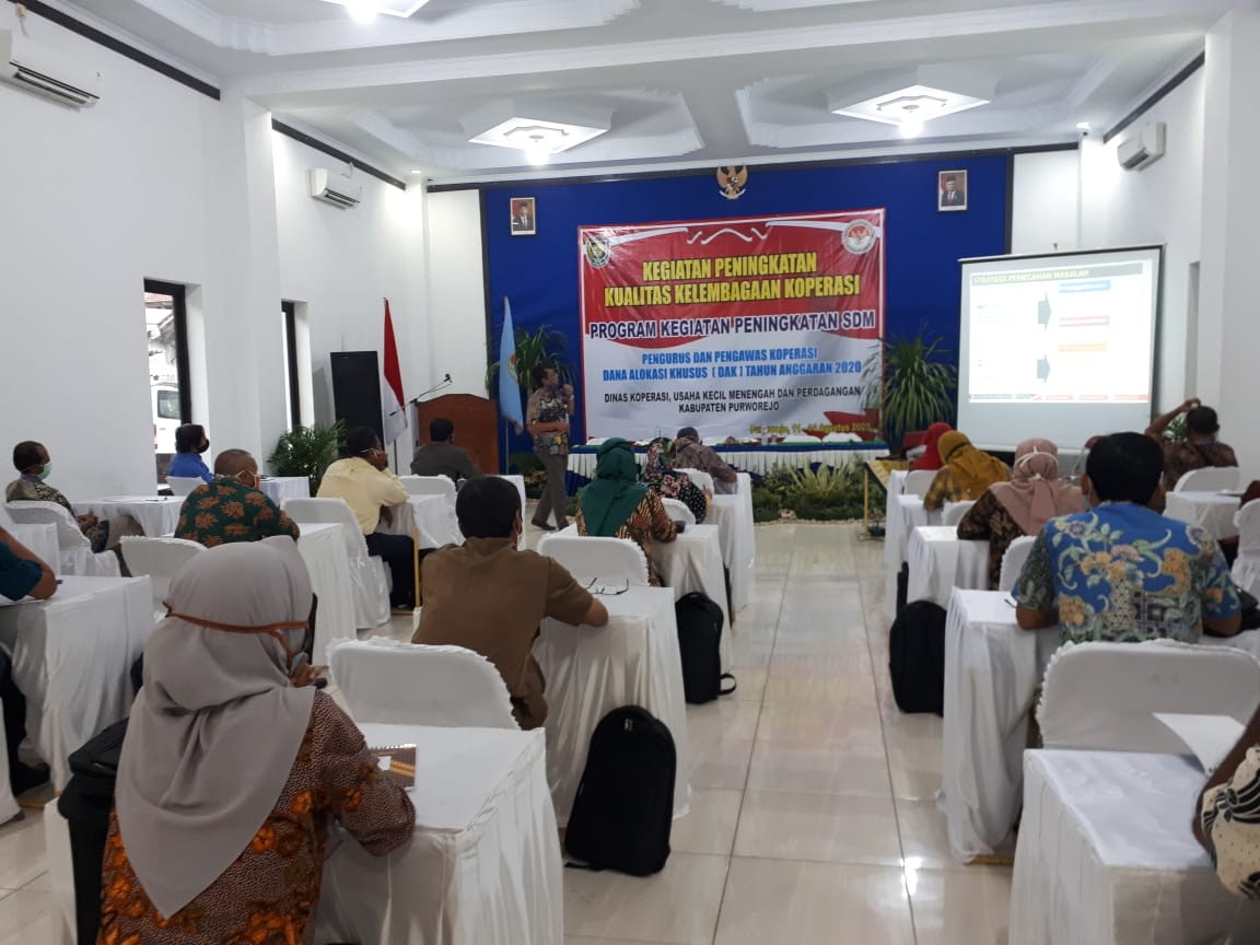 Pelatihan Peningkatan Kualitas Kelembagaan Koperasi