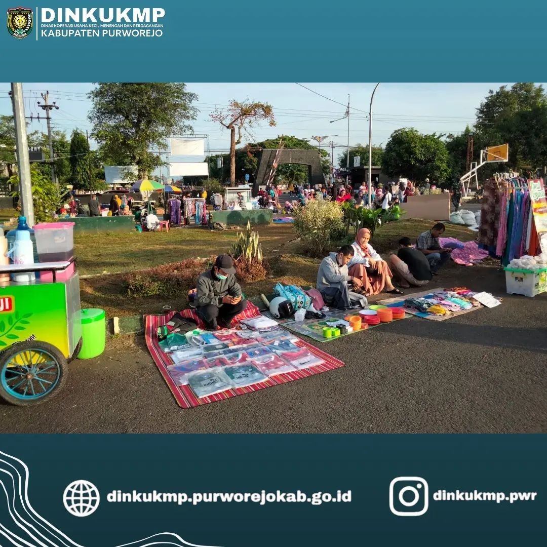 Monitoring Kegiatan CFD di Alun-alun Purworejo