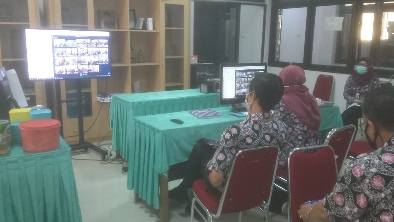 Dinas KUKMP Ikuti Musrenbang RKPD Tahun 2021 Secara Online