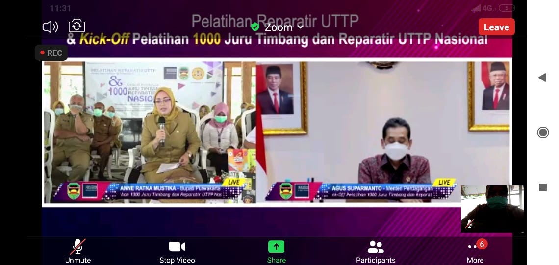 Dinas KUKMP Ikuti Pelatihan Reparatir UTTP 