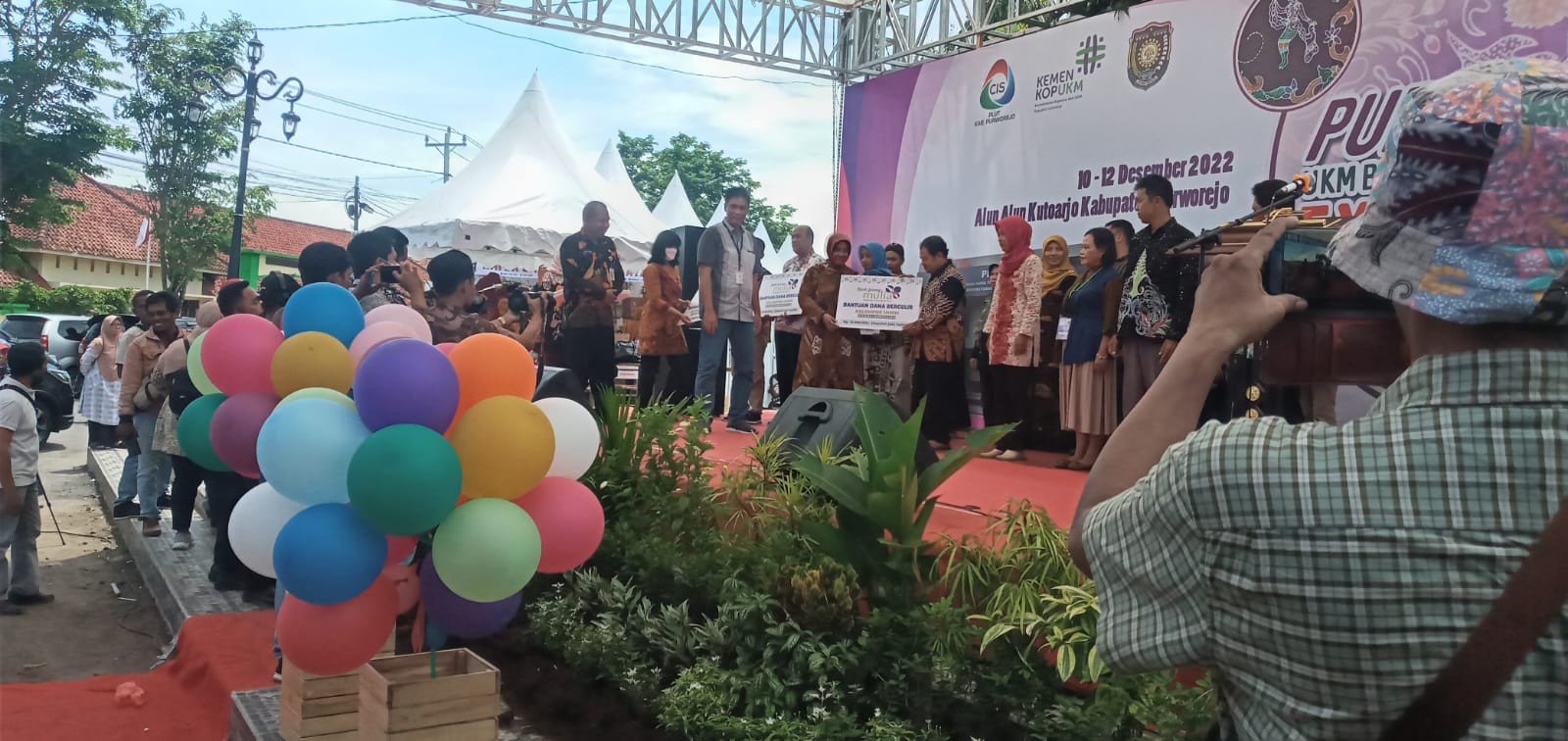 Pembukaan Pameran Purworejo UKM Bisnis Festival Expo 2022