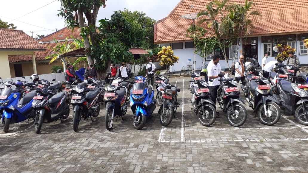 Pendataan Aset Kendaraan Bermotor Roda 2 Dinas KUKMP Kab. Purworejo