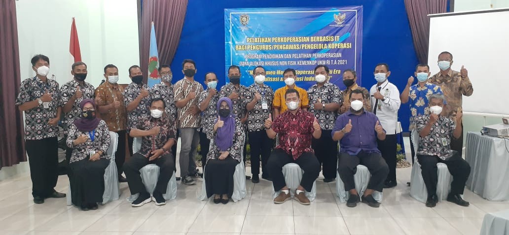 Pelatihan Perkoperasian Berbasis IT Bagi Pengurus, Pengawas dan Pengelola Koperasi