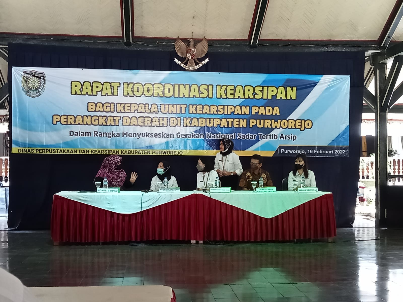 Rakor Kearsipan Bagi Perangkat Daerah di Kabupaten Purworejo