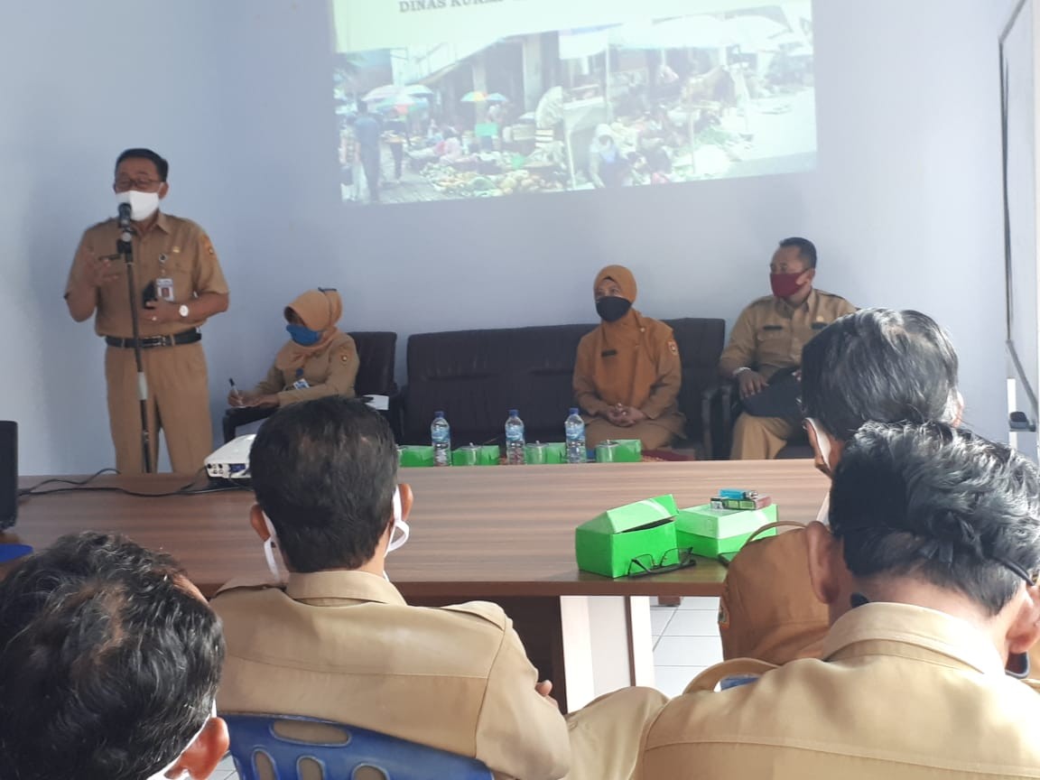 Rakor Petugas Pengelola Pasar Daerah Se Kabupaten Purworejo