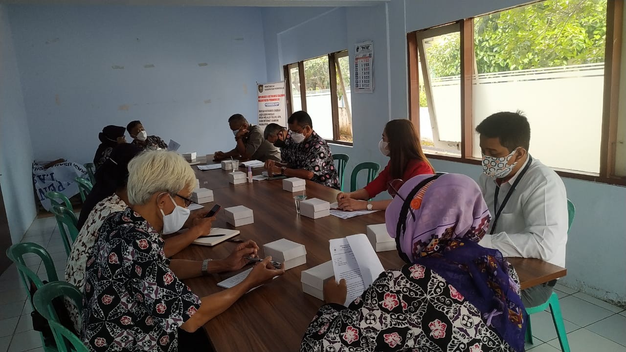 Rapat Koordinasi Penataan Pasar Tradisional di Masa Pandemi Covid-19