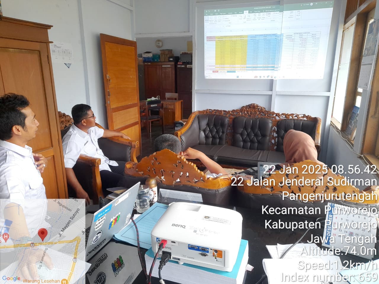 Rapat Koordinasi Internal Bahas Piutang Retribusi Pasar dan Selisih Pendapatan Tahun 2024