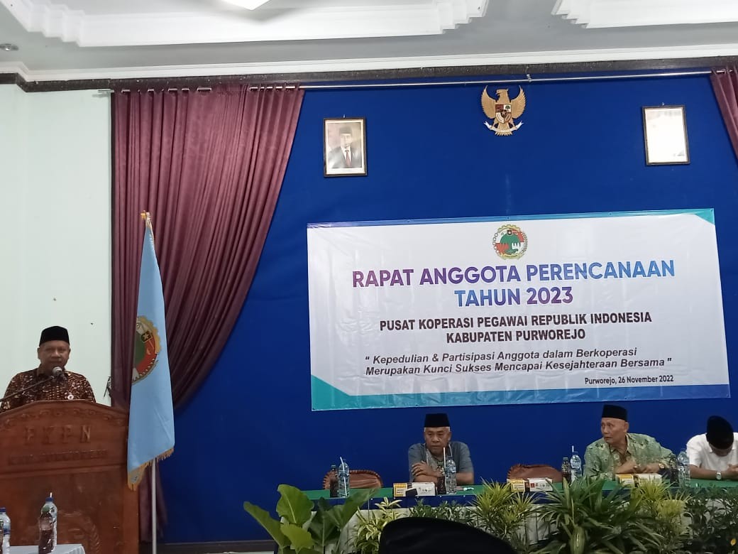 Rapat Anggota Perencanaan Tahun 2023 PKPRI Kabupaten Purworejo