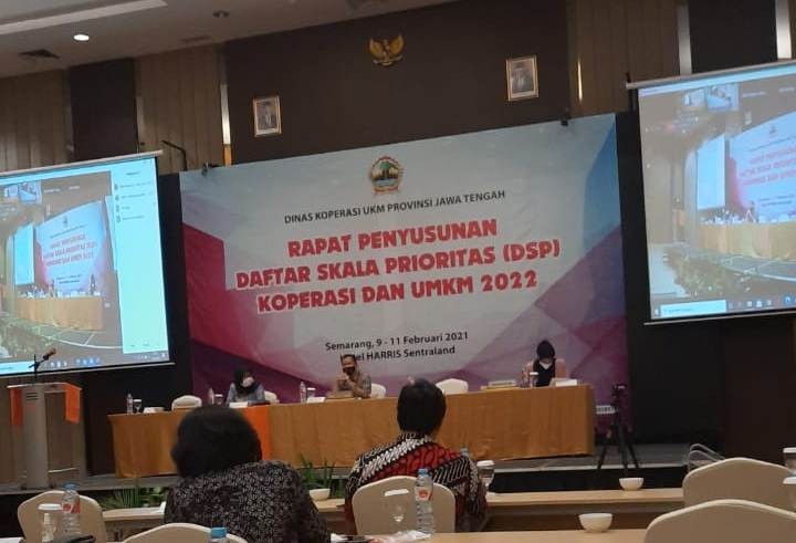 Rapat Penyusunan Daftar Skala Prioritas (DSP) Koperasi dan UMKM Tahun 2022