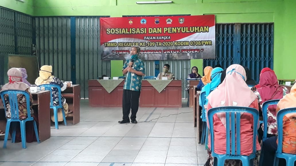 Sosialisasi Perkoperasian Dalam Rangka TMMD Di Desa Sedayu Kecamatan Loano