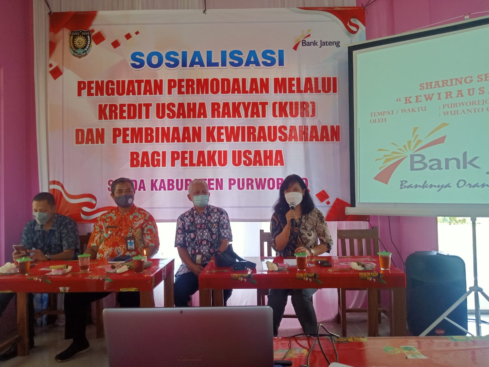  Sosialisasi Penguatan Permodalan Melalui KUR dan Pembinaan Kewirausahaan Bagi Pelaku Usaha