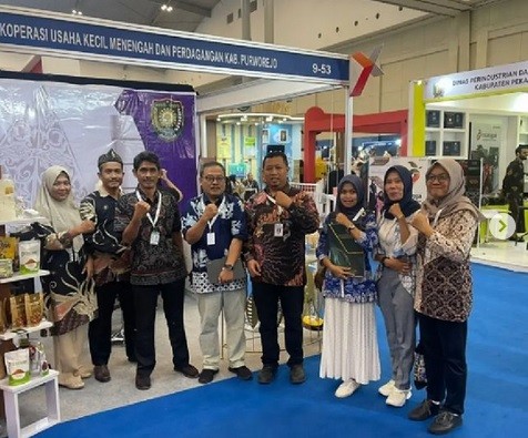 Dinas KUKMP Ikuti Event Trade Expo Indonesia Tahun 2024