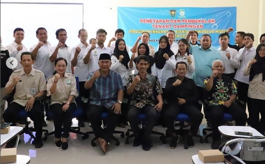 Penetapan 20 Tenant Dampingan Program Inkubasi Bisnis Purworejo Mulyo