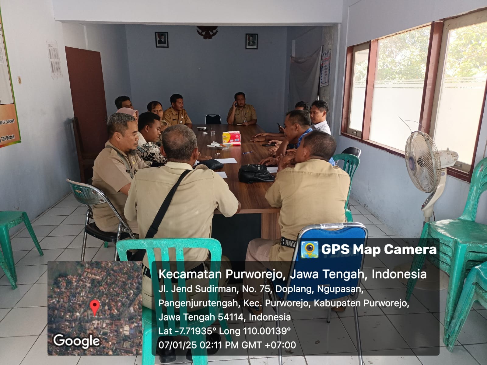 Rapat Koordinasi Pengelola Pasar Baledono