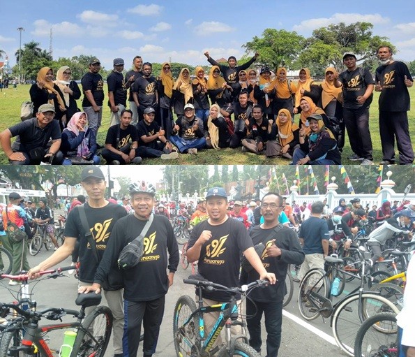 Lomba dan Gowes Bersama Memeriahkan HUT RI Ke-77