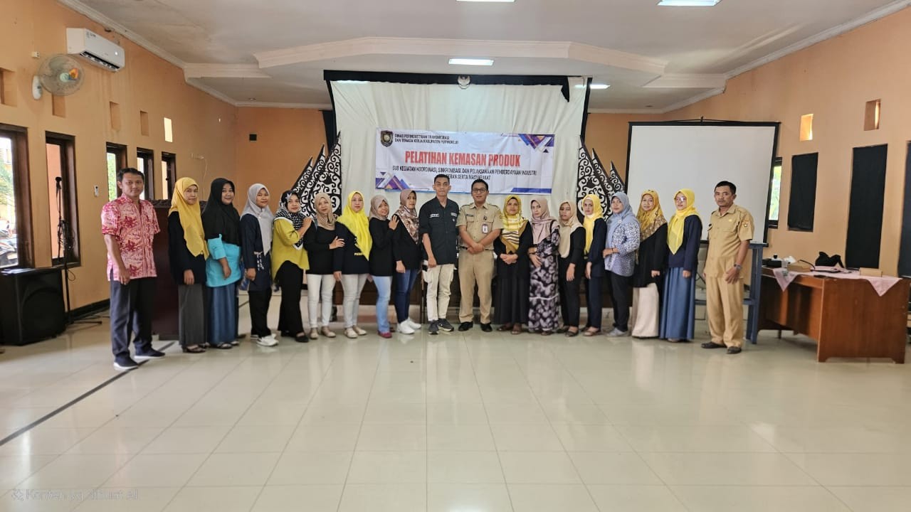 Konsultan PLUT Menjadi Narasumber Kegiatan Pelatihan Kemasan Produk di Balai Latihan Kerja Purworejo