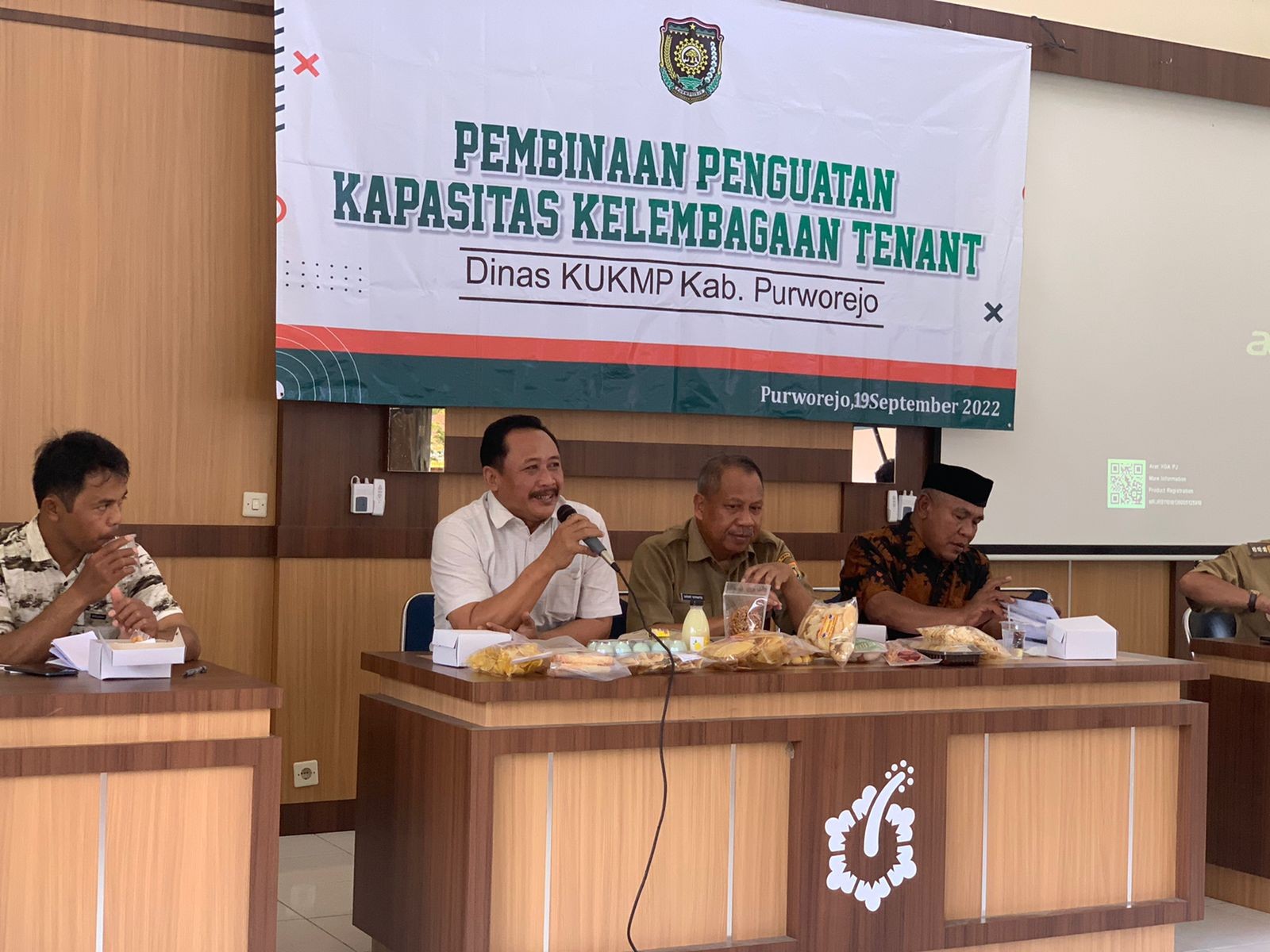 Pembinaan Kapasitas Kelembagaan Tenant Wilayah Kecamatan Ngombol