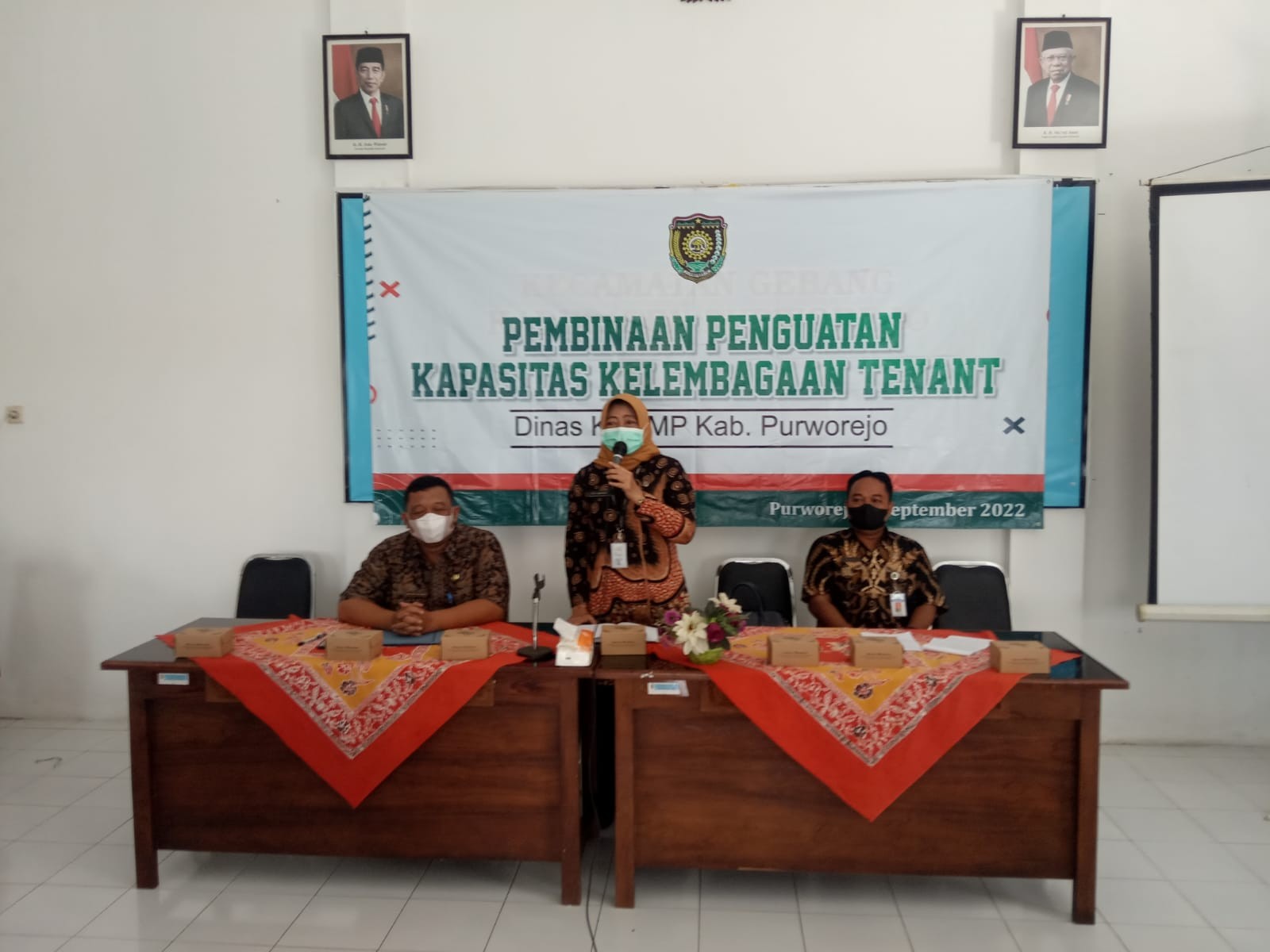 Pembinaan Kapasitas Kelembagaan Tenant Wilayah Kecamatan Gebang