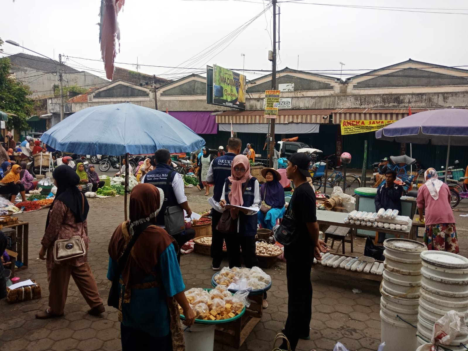 Pengawasan Pembayaran Retribusi di Pasar Kutoarjo