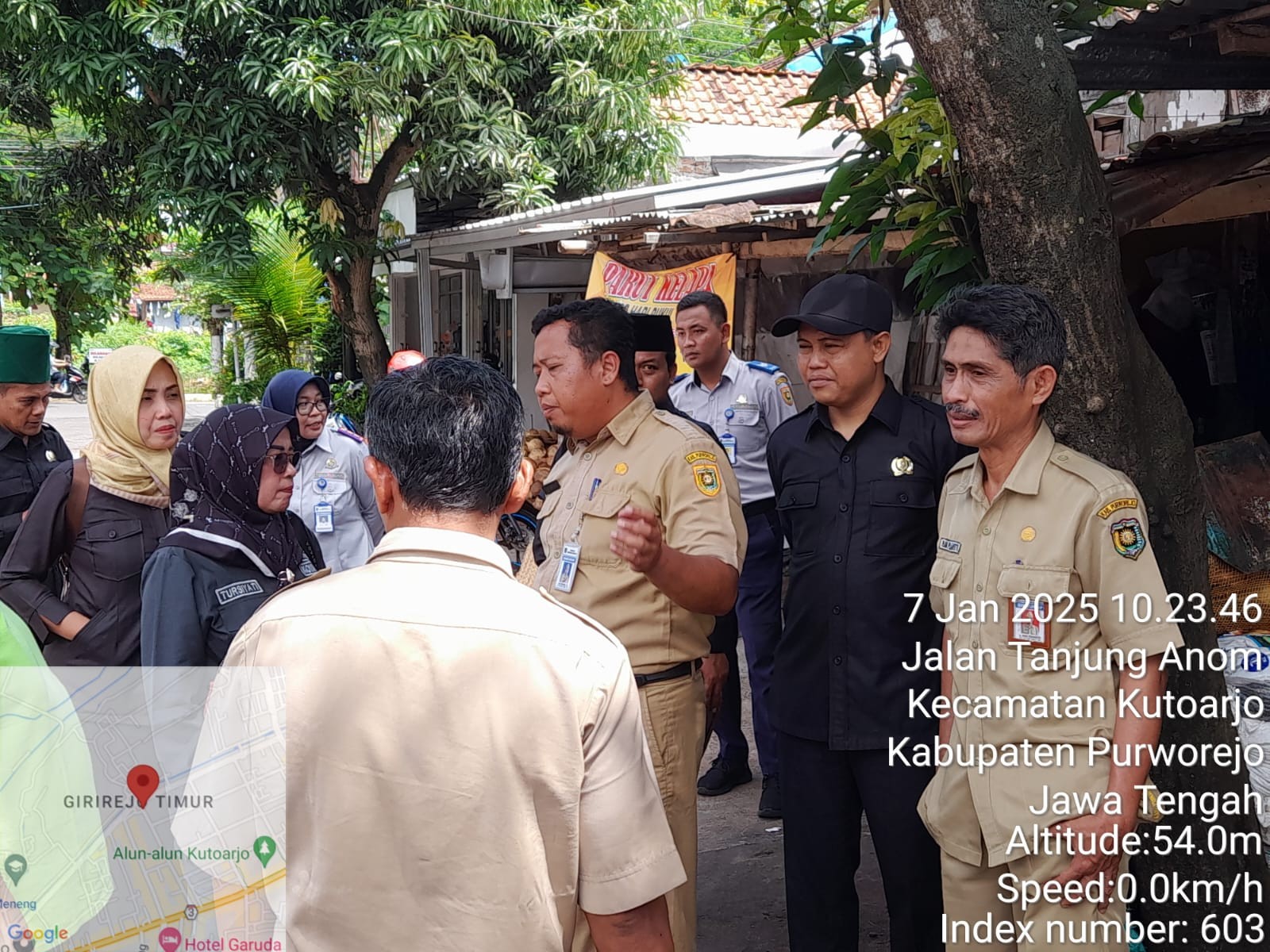 Kunjungan DPRD Purworejo Ke Lokasi Rencana Pembangunan Pasar Darurat Pasar Kutoarjo