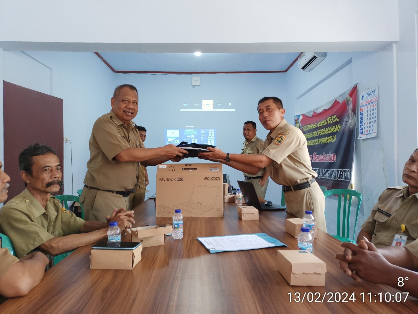 Rapat Koordinasi Pelaporan Keuangan Pendapatan Retribusi Pelayanan Pasar 