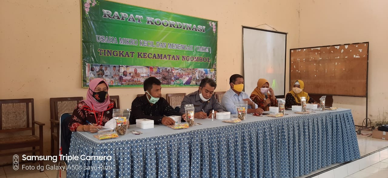 Mendampingi DPRD Purworejo Dalam Forum UMKM Kecamatan Ngombol