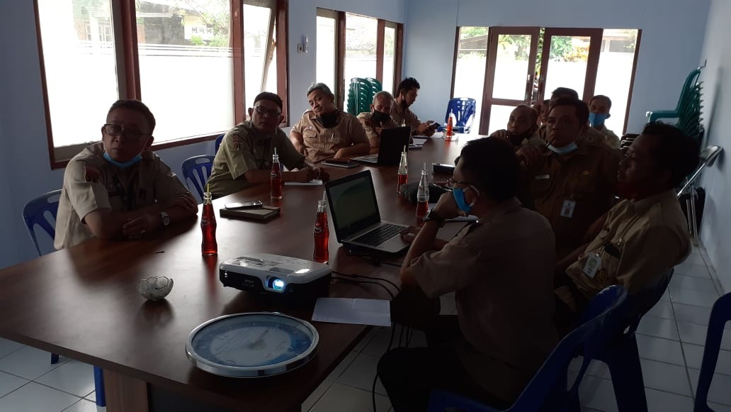 Rapat Koordinasi Pendataan Sarana Prasarana Pasar Suronegaran