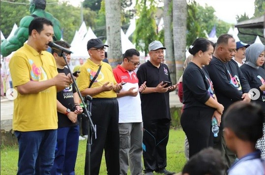 Senam Bersama Dalam Rangka Hari Jadi Kabupaten Purworejo Ke 193