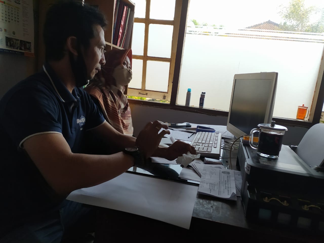 Zoom Meeting Permasalahan E-Retribusi Pasar 